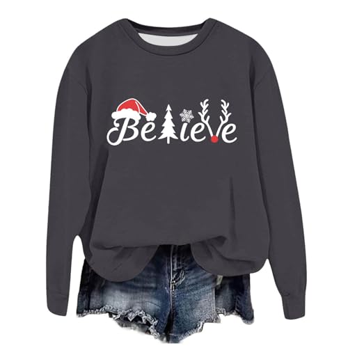 PTLLEND Christmas Activewear für Herren Hose bademode Damen Tankini Bodies Damen Kurzarm Outdoor Hosen für Herren Pullover Strickjacken für Herren Pullover Damen lang hosenträger Herren(Grey, L)