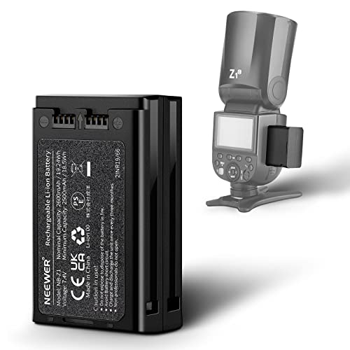 NEEWER 7.4V/2600mAh Ersatz Li-Ion Batterie für Blitzgerät, Lithium Batterie kompatibel mit NEEWER TTL Z2-C Z2-S Z2-N, Z1-C Z1-S Z1-N, Z880-C Z880-S Z880-N, Z760-C Z760-S Z760-N Blitzgerät, NB-Z1