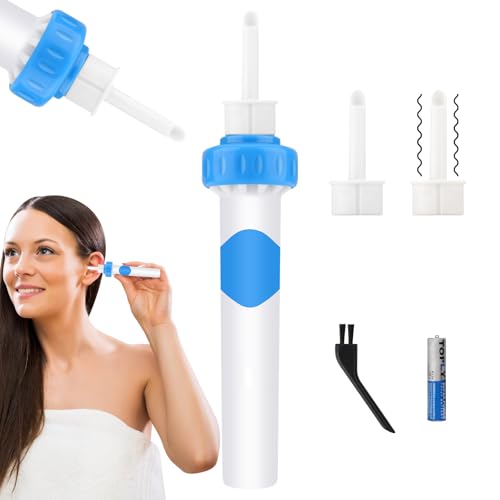 Wudajie Oroclear Ohrenschmalz-Sauger, Ohrenschmalz Entferner Sauger Elektrisch Sanftes Ohrenschmalzentfernungs, Oroclear Ohrenschmalz-Reiniger für Erwachsene, Kinder, Männer, Frauen und ältere Me