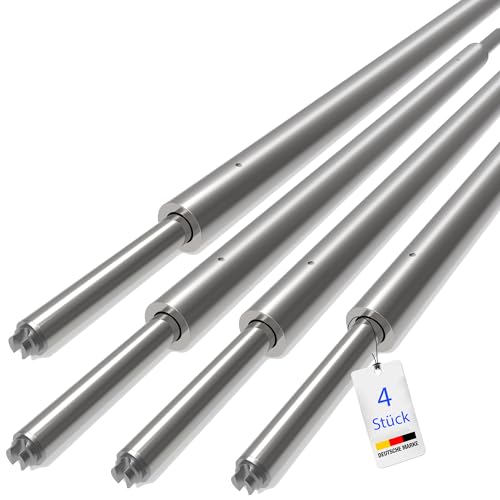 NTG Rundsperrbalken, Sperrstange, Klemmbalken, 1200-1600 mm, Kombizapfen 19/24mm | für Airlineschiene | Kombi-Anker-Schiene | Stäbchenschiene (4)