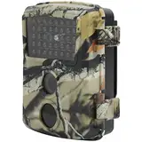 Campark Wildkamera, Wasserdicht, 12 MP, 1080P, Wildjagd-Scouting- mit 38 IR-LEDs, Nachtsichtlichter für die Überwachung von Wildtieren, Inklusive Kartenleser, Befestigungsgurt,