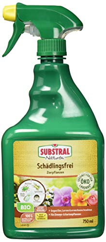 Substral Naturen Schädlingsfrei Zierpflanzen, natürliches Mittel gegen Schädlinge an Pflanzen, 750 ml Sprühflasche