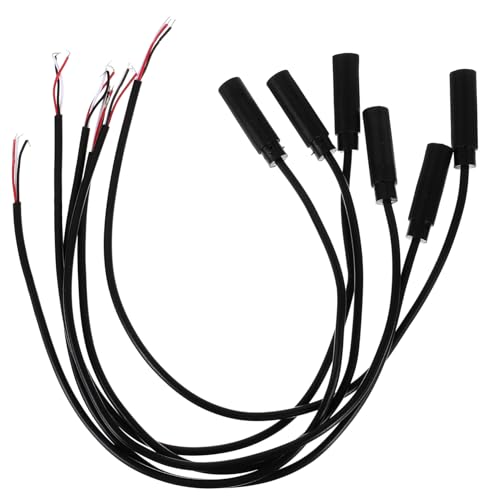 SEWOART 6Stücke Audiokabel Für Reparatur Von Kopfhörern Und Lautsprechern Langlebig Flammhemmend Und Praktisch Für Auto Stereoanlage Tv Box