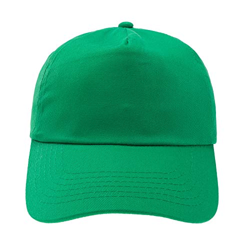 MFAZ Morefaz Ltd Jugend Baseball Kappe Kinder Mütze Basecap Mädchen Junge (Kelly Green)