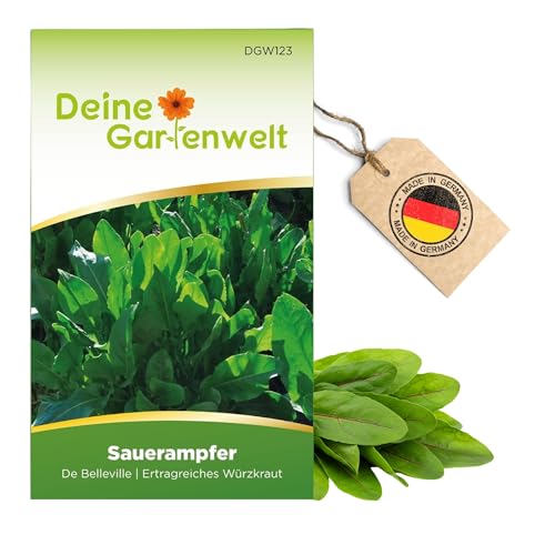 Sauerampfer Mehrjährig Samen - Rumex acetosa - Sauerampfersamen - Gemüsesamen - Saatgut für 200 Pflanzen