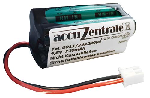 Konfektion Akku wie Fischer AW-0480-0080-AAA-NM-01 NIMH 4,8V 700mAh
