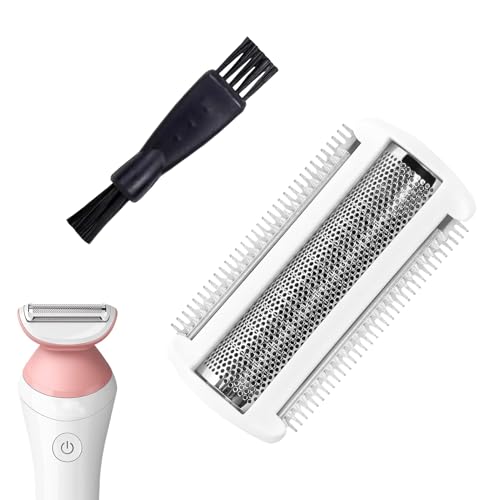 Ersatz-Scherfolienkopf für BRL130 BRL140 BRL175 RL146 Damenrasierer, Ersatzscherkopf-Folie, Ersatzklingen Folienkopf Zubehör, Kompatibel Mit Elektrischen Ladyshaver Nass, Elektrorasierer Scherkop