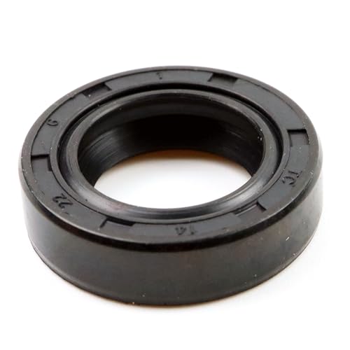 Parts and Parts Radialwellendichtring 14x22x6mm, AS/TC/BASL/WAS, DIN 3760 Simmerring, NBR 70, hitze & chemikalienbeständig, ideal für Motoren, Pumpen, Getriebe & industrielle Anwendungen