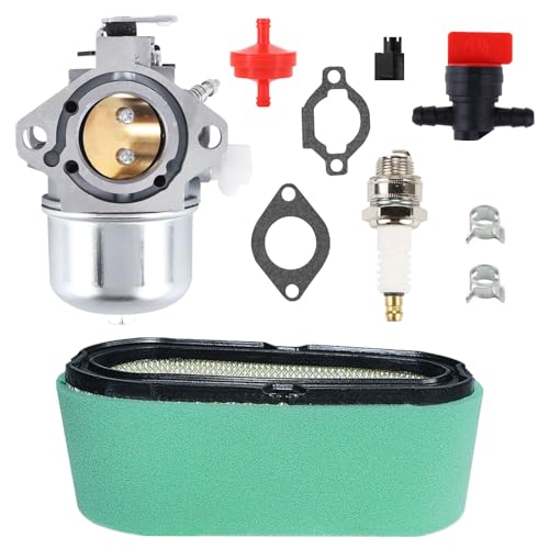Losxuido Vergaser Luftfilter Kit für Briggs & Stratton 286702 286707 289702 289707 Vergaser Dichtung Luft und Vorfilter Zündkerze Ersatzteile