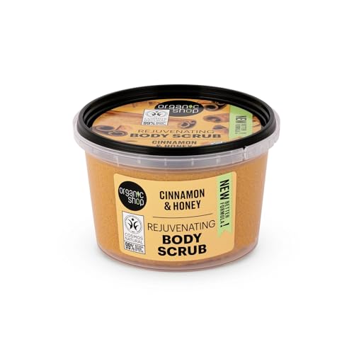 Organic Shop Body Scrub Natural Cinnamon and Honey 250 ml