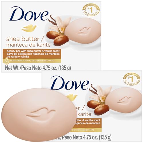 Dove Shea butter Seife, 2er Pack, 2x100 g