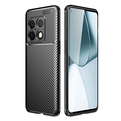 Handyhülle Compatible with OnePlus 10 Pro 5G Case Anti-Shock Shatter-resistenter Mobiltelefongehäuse, weiche Lederbeschaffenheit Tpu. Ultra dünnes stoßfestes Telefongehäuse, weiche Microfaser-Futterhü