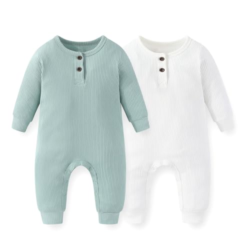 JELYLOVE Unisex Langarm Baby Jungen Mädchen Spieler 0-24 Monate Baumwolle Neugeborene Bekleidung