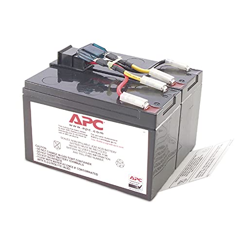APC by Schneider Electric RBC48 - Ersatzbatterie für Unterbrechungsfreie Notstromversorgung (USV) von APC - passend für Modell SMT750I