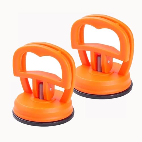 Dent Puller Car Set of 2 Dellen Reparatur Set mit starker Saugleistung Dellen Ausbeulwerkzeug für lackfreie Reparatur Saugnapf für Glas/Fliesen/Bildschirm