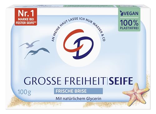 CD MILDE SEIFE GROSSE FREIHEIT "frische Brise" 100G vegan & ohne Mikroplastik