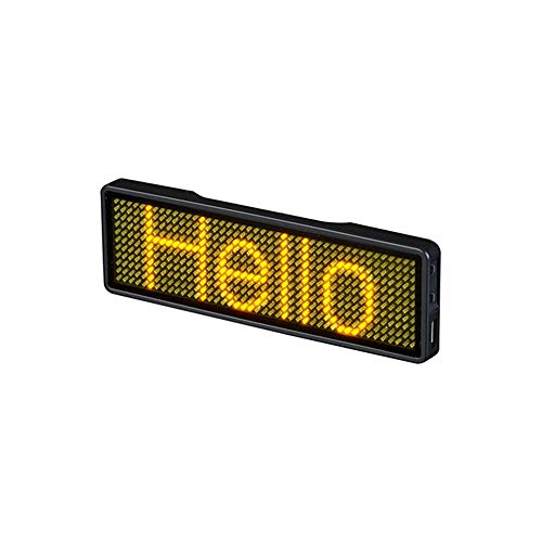 Bluetooth-LED-Namensschild Verbesserte kabellose Bluetooth-LED-Namensschild Wiederaufladbare Namensschild Karte für die Party Bar-Ausstellung im Hotel Restaurant Shop