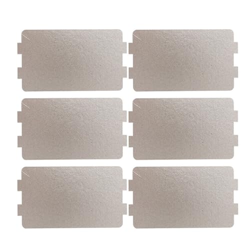6 Pcs Verdickungsblätter Ofenblätter Glimmerplatten Mikrowellen Öfen Ersatzplatten Für Schnelle Heizungen Geeignet