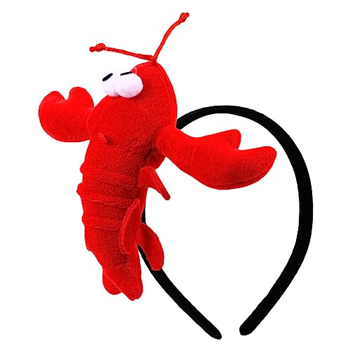Toyvian Lustiger Deko Haarreifen Für Großer Hummer üsch Haarband Niedliches Lebensmittel Design Ideal Für Kostüme Und Partys Farbige Kopfaccessoires Für ädchen Und Jungen