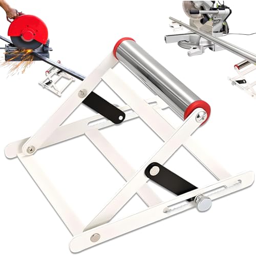 Verstellbarer Stützrahmen für Schneidemaschinen, 55-135mm Hillylolly, mit Anti-Rutsch-Getriebe,Tischsägenständer Arbeitsständer für Schneidemaschine, Geeignet Zum Schneiden Von Metall, Holz Und Stein