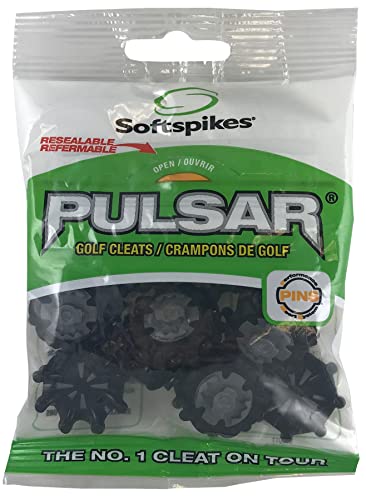 Soft Spikes Unisex-Adult SoftSpikes, 20 Pack-Pins (Pulsar), Clamshell/Bag