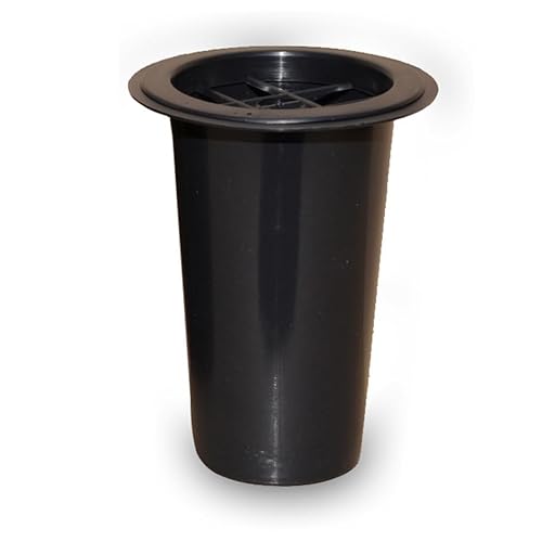 Grabvaseneinsatz mit Blumenverteiler aus Kunststoff Ø8,5 cm Höhe 14 cm