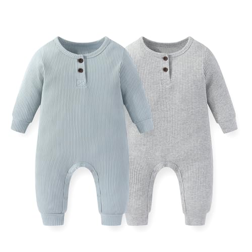 JELYLOVE Unisex Langarm Baby Jungen Mädchen Spieler 0-24 Monate Baumwolle Neugeborene Bekleidung