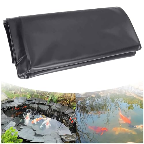 Langlebige und reißfeste Teichfolie für kleine Teiche und Aquakultur, flexible Gartenteichplane, 14 x 14 m, wetter- und reißfest, ideal für Springbrunnen und Aquakulturanlagen