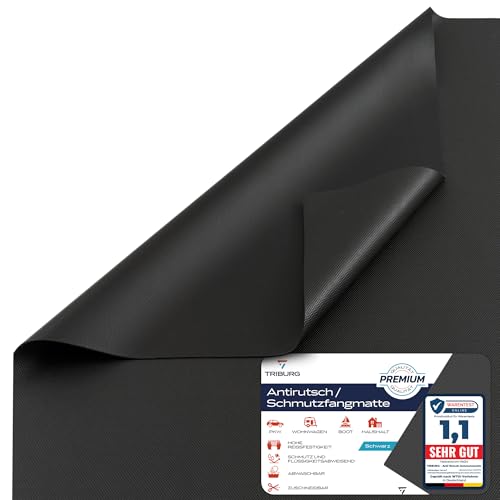 TRIBURG Universal Antirutsch Schmutzmatte 120x180 cm Wasserdicht und Zuschneidbar - Kofferraummatte - Antirutschmatte Auto - Antirutschmatte Schubladen - Kofferraum Schutzmatte
