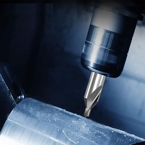 HSS Center Drill Bit, 2PCS, Double Ended, 60 Degree Angle, 2 0x5 0x40mm