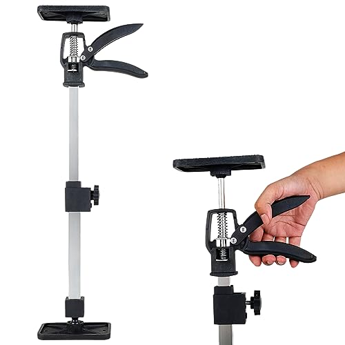 IXTIX Deckenstütze Montagestütze, 40-82 cm, Tragkraft 60 kg, Edelstahl-Teleskop-Stützstange, Verstellbares Stützsystem,für die Rutschfeste Zimmertürmontage
