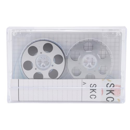 Reel to Reel Blank Audio Kassette Tape für Musikaufnahme, 46 Minuten Aufnahmezeit, normale Bias Low Noise Blank Kassette Tape DIY Blank Musikkassetten für von Musik