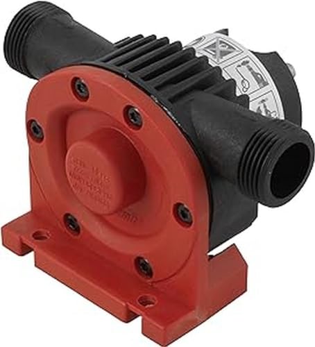 wolfcraft Pumpe mit Kunststoffgehäuse (1300 l/h) I 2207000 I Zum Abpumpen von Flüssigkeiten mit der BohrmaschineZum Abpumpen von Flüssigkeiten mit der Bohrmaschine