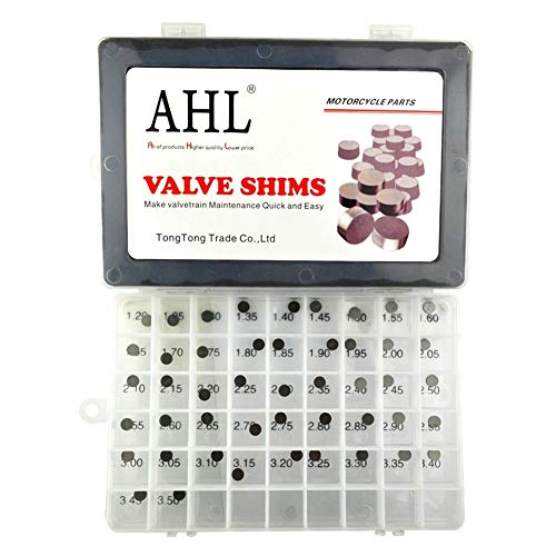 AHL Durchmesser: 7.48mm 47pcs 1.20mm-3.50mm Ventil Shim Ventile einstellen für CBR1000RR 2004-2008