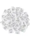 Beutel mit Trockenmittel, 200 Pack x 1 g, Silicagel-Säckchen, entziehen Feuchtigkeit, Dampf, Schimmel, Gerüche, Luftentfeuchter.