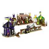 BlueBrixx Pro 108112 – Burg Bärenfels: Ritterturnier aus Klemmbausteinen mit 938 Bauelementen. Kompatibel mit Anderen Klemmbausteinen. Lieferung in Originalverpackung.