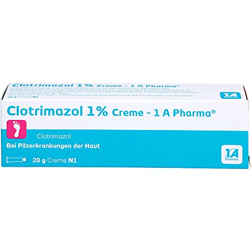 Clotrimazol 1% Creme 1A Pharma