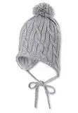 Sterntaler Unisex Baby Strickmütze Beanie Hat, silber mel., 51 EU