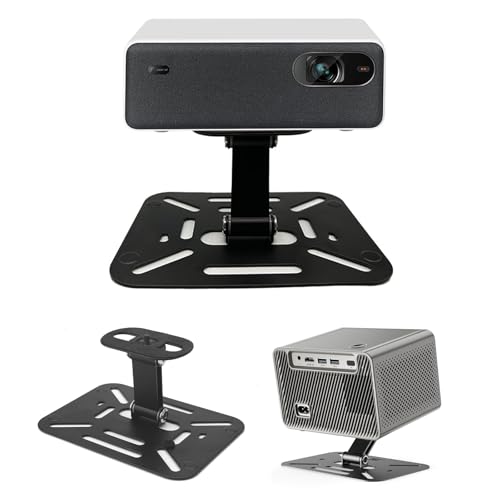 HENGBIRD Beamer Halterung Beamer Ständer Beamer Stativ Projektor Halterung 360°Drehbar, Projektorständer für Projektor Wall Ceiling Mount, für Projektor mit 1/4'' Schraube Schnittstelle Schwarz