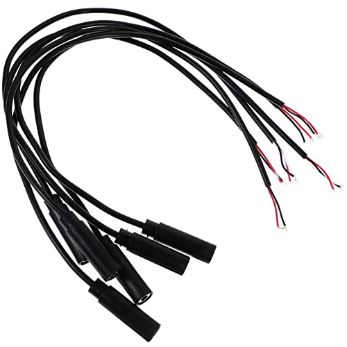 MAGICLULU 6Stücke Audiokabel Ersatzkabel Mit Weiblichem Stecker Für Stereoanlagen Langlebiges Flammhemmendes Design Für Einfache Reparaturen