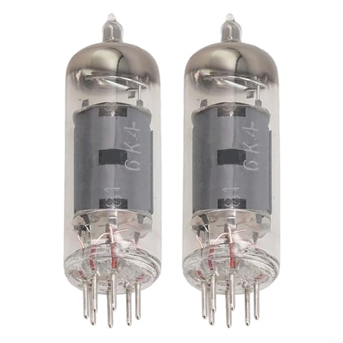 Oniissy 2 Stück 6K4 Elektronische Röhren Ventil Vakuumschlauch für 6AK5/6AK5W/6Zh1P/6J1/6J1P H7L0 für Hi-Fi-Audio-Systeme