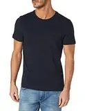 s.Oliver Herren 2119128 T-Shirt, 5978 blau, L