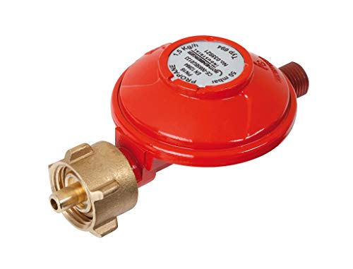 ROTHENBERGER Industrial Gasdruckregler zum Anschluss eines Gasgerätes im Freien 50 mbar camping caravaning, 035921E
