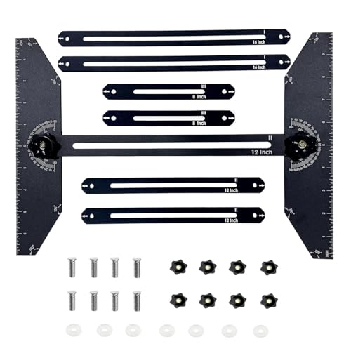 Professionelles Treppenstufenmessgerät-Set, Layout-Instrument, verbessert die Genauigkeit, effiziente Umbauarbeiten