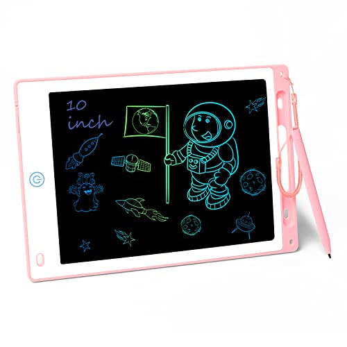 Vicloon LCD-Schreibtablett, LCD-Schreibtablett 10 Zoll, mit Stift aus Schiefer, tragbar, zum Schreiben und Zeichnen ohne Papier, Kinder und Erwachsene, zum Schreiben