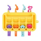 Board of Activity: Silicon Board Toys, Silicon Early Development Toys für Kinder von 1 bis 3 Jahren, Bildungsbehörde für Aktivitäten für Kinder Spielzeugpädagogik EDU of Activity für