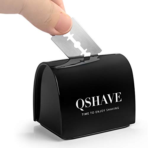 QSHAVE Aufbewahrungsbox für gebrauchte Rasierklingen