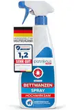 Patronus Bettwanzen-Spray zur effektiven Bettwanzen-Abwehr 500 ml - Sofortschutz-Mittel gegen Bettwanzen - mit dezentem Eukalyptus/-Zitrusduft - hochwirksam & laborgeprüft