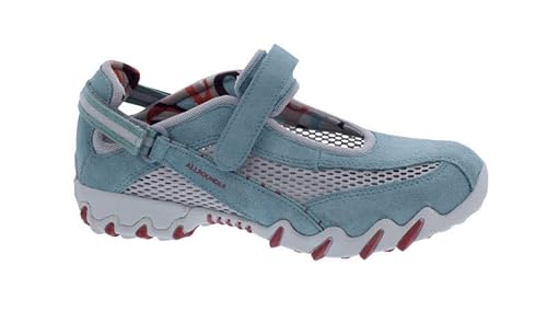 Allrounder NIRO, Sneaker, Klettverschluss, C. Suede 09 / Open Mesh 61, Giada/Nimbus Cloud Blau Gr. 41