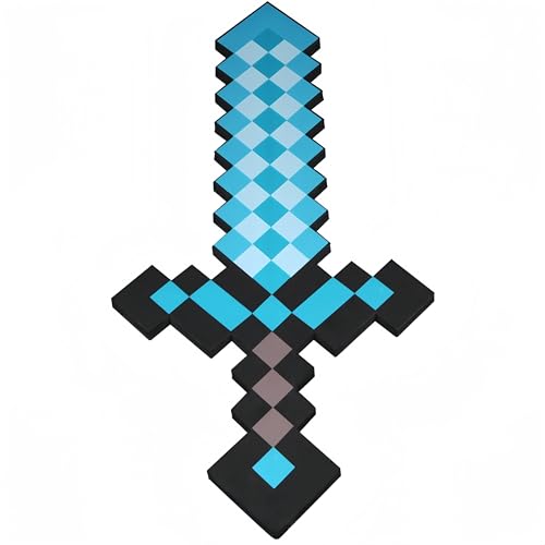 Rcxnm Spiel Schwert, 1 Sätze, Blau und Schwarz-45cm